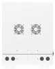 Ubiquiti UACC-RACK-12U-WALL-SW-P 19" 12U 639x600x703mm MAX:80kg perforált ajtós fehér kétrészes fali rack szekrény