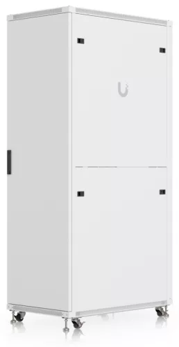 Ubiquiti UACC-RACK-42U-1000-G 19" 42U 1966x600x1000 MAX:800Kg üvegajtós fehér álló szerver szekrény