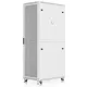 Ubiquiti UACC-RACK-42U-1000-P 19" 42U 1966x600x1000 MAX:800Kg perforált ajtós fehér álló szerver szekrény