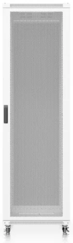 Ubiquiti UACC-RACK-42U-1000-P 19" 42U 1966x600x1000 MAX:800Kg perforált ajtós fehér álló szerver szekrény