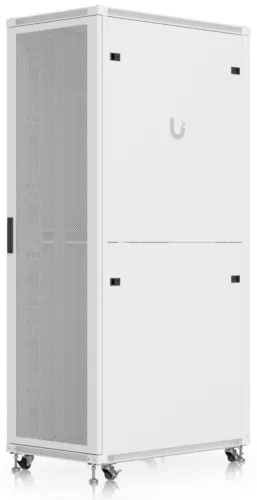 Ubiquiti UACC-RACK-42U-1000-P 19" 42U 1966x600x1000 MAX:800Kg perforált ajtós fehér álló szerver szekrény