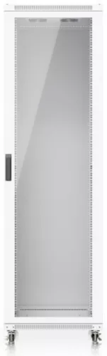 Ubiquiti UACC-RACK-42U-800-G 19" 42U 1966x600x800 MAX:800kg üvegajtós fehér álló rack szekrény