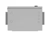 Lanberg WAH1-3240-00S 10" 3U SZÉL:320mm MÉLY:220mm MAG:400mm IP55 szürke kültéri fali rack szekrény