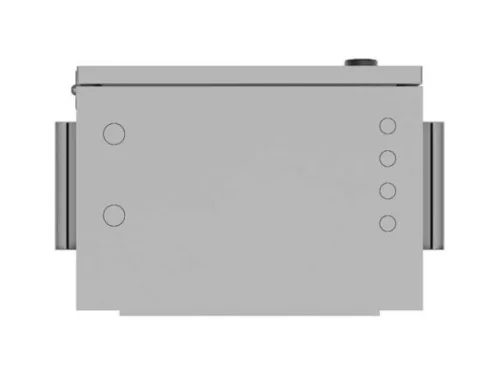 Lanberg WAH1-3240-00S 10" 3U SZÉL:320mm MÉLY:220mm MAG:400mm IP55 szürke kültéri fali rack szekrény