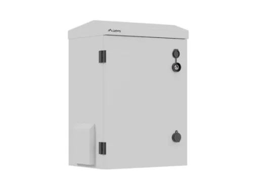 Lanberg WAH1-3450-00S 10" 3U SZÉL:340mm MÉLY:250mm MAG:500mm IP55 szürke kültéri fali rack szekrény