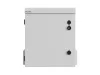 Lanberg WAH1-4250-00S 10" 3U SZÉL:420mm MÉLY:300mm MAG:500mm IP55 szürke kültéri fali rack szekrény