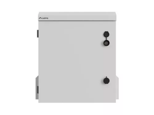 Lanberg WAH1-4250-00S 10" 3U SZÉL:420mm MÉLY:300mm MAG:500mm IP55 szürke kültéri fali rack szekrény