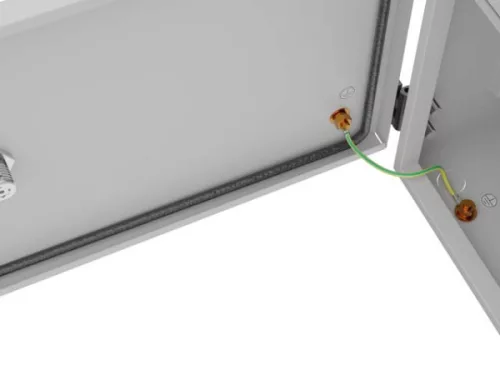 Lanberg WAH1-4250-00S 10" 3U SZÉL:420mm MÉLY:300mm MAG:500mm IP55 szürke kültéri fali rack szekrény