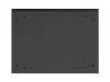 Lanberg WF01-6409-00B 19" 9U SZÉL:600mm MÉLY:450mm MAG:512mm lapraszerelt fémajtós fekete fali rack szekrény