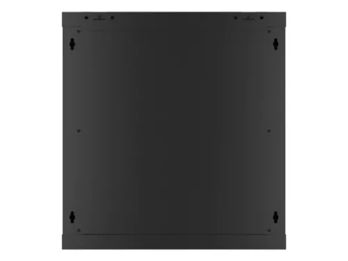 Lanberg WF01-6412-23B 19" 12U SZÉL:600mm MÉLY:450mm MAG:512mm lapraszerelt perforált ajtós fekete fali rack szekrény
