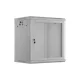 Lanberg WF01-6412-23S 19" 12U SZÉL:600mm MÉLY:450mm MAG:640mm lapraszerelt hálós fémajtós szürke fali rack szekrény