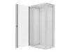 Lanberg WF01-6427-10S 19" 27U SZÉL:600mm MÉLY:450mm MAG:1307mm lapraszerelt üvegajtós szürke fali rack szekrény