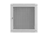 Lanberg WF01-6612-23S 19" 12U SZÉL:600mm MÉLY:600mm MAG:646mm lapraszerelt hálós fémajtós szürke fali rack szekrény