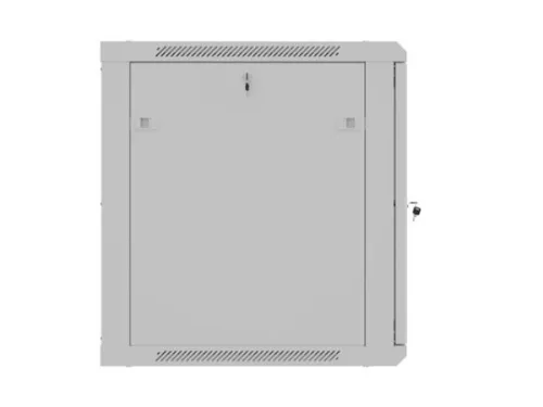 Lanberg WF01-6612-23S 19" 12U SZÉL:600mm MÉLY:600mm MAG:646mm lapraszerelt hálós fémajtós szürke fali rack szekrény