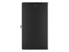 Lanberg WF01-6622-10B 19" 22U SZÉL:600mm MÉLY:600mm MAG:1085mm lapraszerelt üvegajtós fekete fali rack szekrény