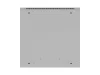 Lanberg WF01-6627-10S 19" 27U SZÉL:600mm MÉLY:600mm MAG:1307mm lapraszerelt üvegajtós szürke fali rack szekrény