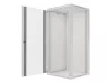 Lanberg WF01-6627-10S 19" 27U SZÉL:600mm MÉLY:600mm MAG:1307mm lapraszerelt üvegajtós szürke fali rack szekrény
