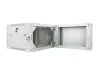 Lanberg WF02-6606-10S 19" 6U SZÉL:600mm MÉLY:600mm MAG:374mm lapraszerelt üvegajtós szürke kétrészes fali rack szekrény