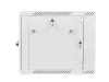 Lanberg WF02-6609-10S 19" 9U SZÉL:600mm MÉLY:600mm MAG:507mm lapraszerelt üvegajtós szürke kétrészes fali rack szekrény