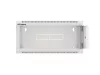 Lanberg WFFA-5604-10S 19" 4U SZÉL:570mm MÉLY:600mm MAG:277mm lapraszerelt üvegajtós szürke fali rack szekrény