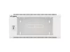 Lanberg WFFA-5604-10S 19" 4U SZÉL:570mm MÉLY:600mm MAG:277mm lapraszerelt üvegajtós szürke fali rack szekrény