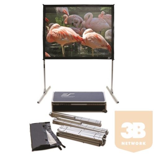 EliteScreens 100" (4:3) hordozható álló fix vászon Q100V1 (203 x 152 cm) + táska