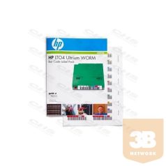 HP LTO4 Ultrium WORM vonalkódok | 20 db