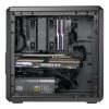 COOLER MASTER Ház Micro ATX MASTERBOX Q300L V2, 1 Ventillátorral, Tápegység nélkül, fekete