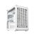 COOLER MASTER Ház Mid ATX QUBE 500 FLATPACK WHITE EDITION, 1db Ventilátorral, Tápegység nélkül, fehér