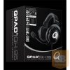 QPAD QH-95 Gamer fejhallgató mikrofonnal 3,5 mm jack