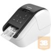 BROTHER Címkenyomtató QL-810WC, asztali, thermál, Fekete/Piros nyomtatás, 148 mm/mp, WiFi/USB, 300dpi, PTE Lite, DK