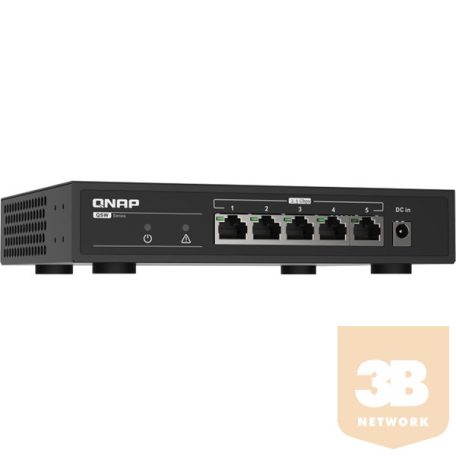 QNAP SWITCH QSW-1105-5T 5-port: 5x2,5GbE, nem menedzselt