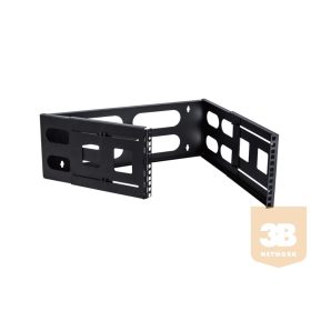   Amtech R3042340 4U fali rack keret, 19"-os, állítható (230-400 mm mély)