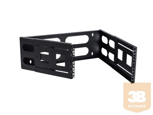 Amtech R3042340 4U fali rack keret, 19"-os, állítható (230-400 mm mély)