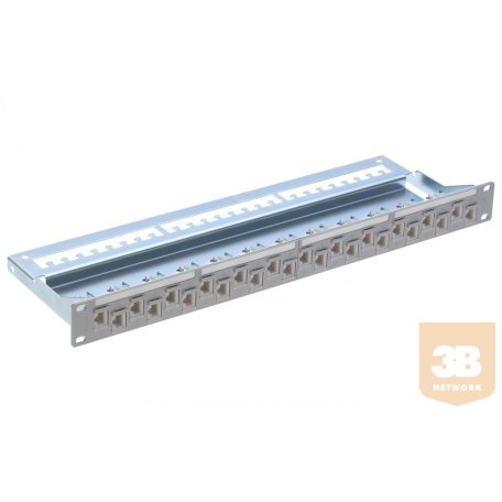 R&M R305118 Cat5e UTP 24 portos 19"-os 1U magas patch panel