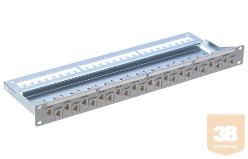 R&M R305118 Cat5e UTP 24 portos 19"-os 1U magas patch panel