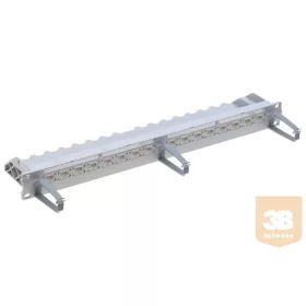 R&M R305886 19" 1U Patch Panel, 16 x RJ45/u, Cat.5e