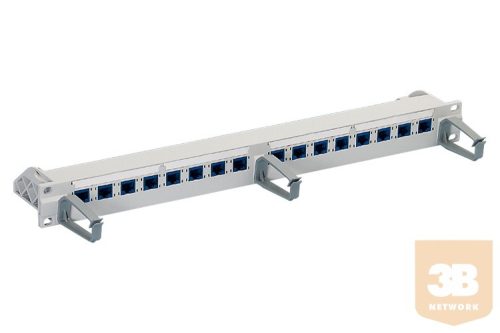 R&M R305888 19" 1U Patch Panel, 16 x RJ45/u, Cat.6