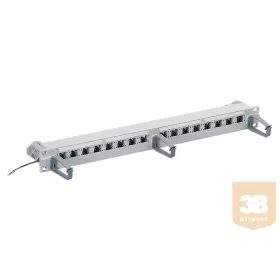 R&M R305889 19" 1U Patch Panel, üres R&M modulokhoz