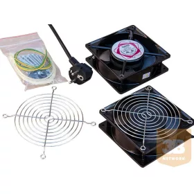   Amtech R4010120 ventillátor készlet, Amtech fali rack szekrényekhez