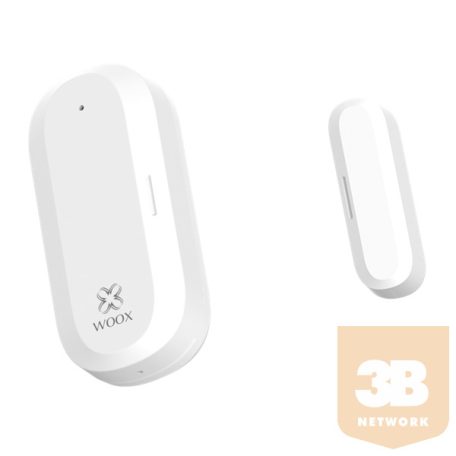 Woox Smart Zigbee Ajtó/Ablak Nyitásérzékelő - R7047 (2xCR2032, Zigbee 3.0)