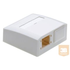 R&M Mini Surface Box, 2x1 Port, üres