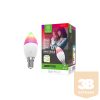 Woox Smart Home LED Izzó - R9075 (E14, RGB+CCT, 30.000h, 5Watt, 470LM, 2700-6500K)