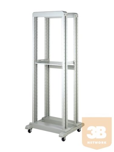 Amtech RA664201 42U nyitott álló rack keret, 19", FEKETE