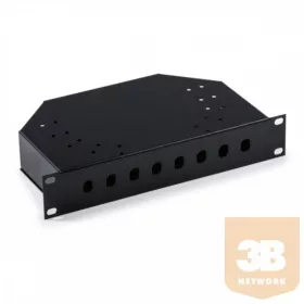   Triton RAB-FO-X01-C1 10”-os optikai panel 8 x ST-ST vagy FC-FC toldóhoz, üres