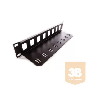   Triton RAB-PP-X01-C4 10”-os patch panel, 8db RJ45 keystone csatlakozó számára, üres