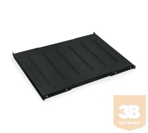 Triton RAB-UP-450-H4 450mm perforált polc rack szekrénybe, 1U, 19“, terhelhetősége 150kg