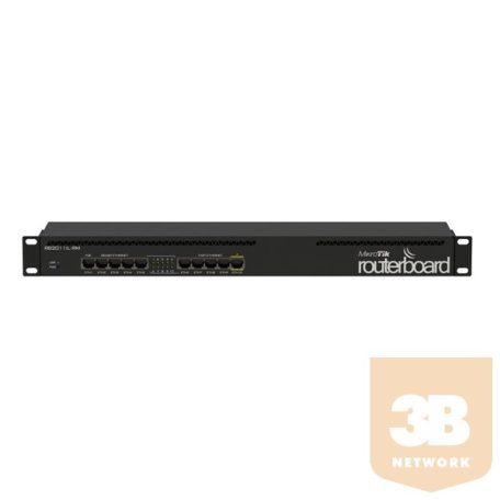 MIKROTIK Vezetékes Router RouterBOARD RB2011IL-RM 5 x 100 Mbps + 5 x 1000 Mbps, rack