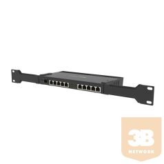   MIKROTIK Vezetékes Router RouterBOARD RB4011IGS+RM 10 x Gigabites port, 1 x SFP+, RJ45 soros port, Rack L5