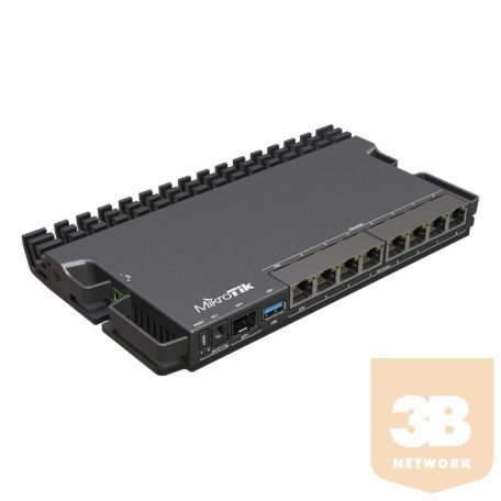 MIKROTIK Vezetékes Router RouterBOARD 7x1000Mbps + 1x2,5Gbit + 1x10Gbit SFP+, Rackes  - RB5009UPR+S+IN